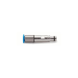 Contact pneumatic métal, mâle, 10 bar/145 psi max.